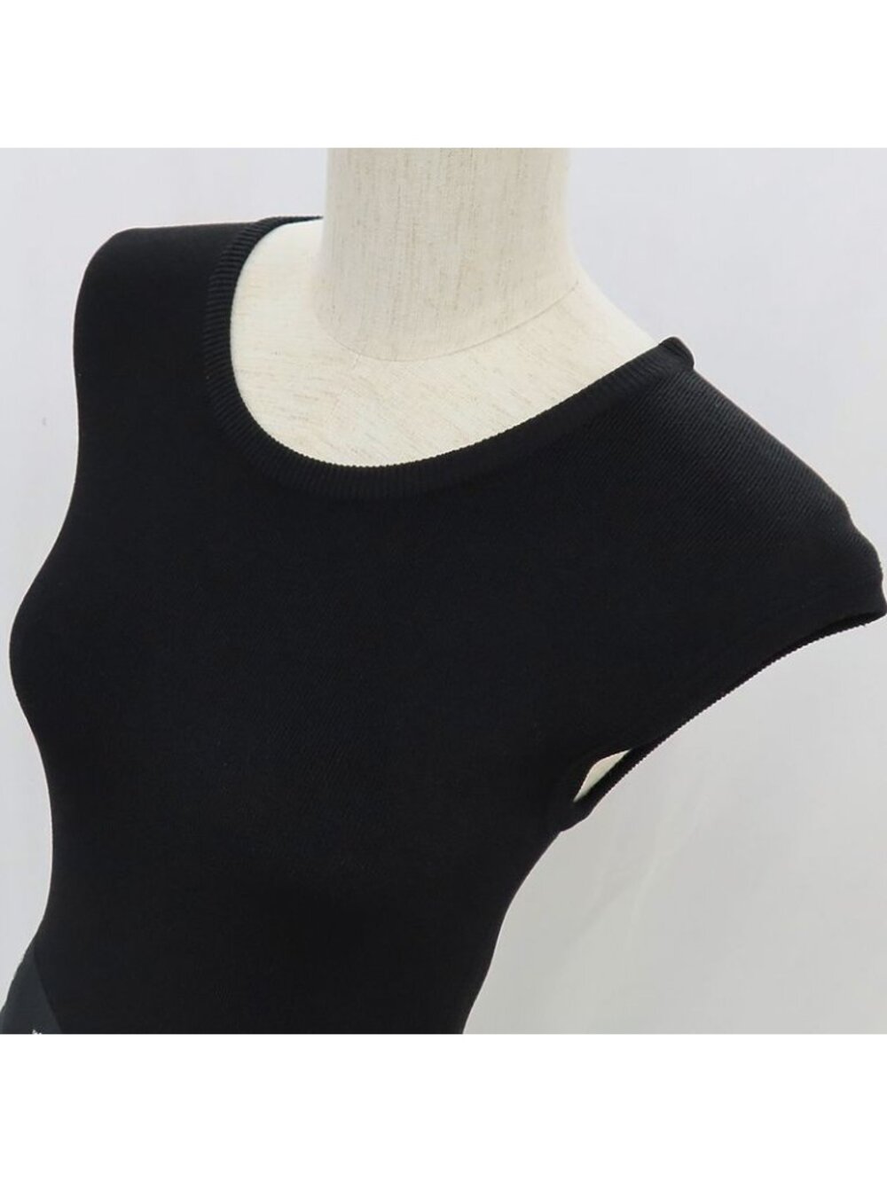 ★SOLD★ Louis Vuitton Sleeveless Dress Rw172 W S Size Apparel Clothes - Picture 6 of 9